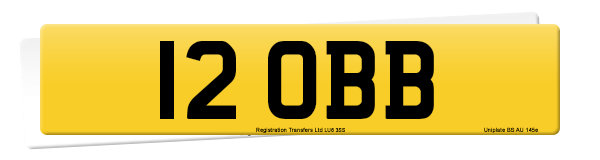 Registration number 12 OBB
